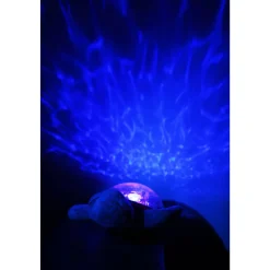 Veilleuse bébé projection plafond musicale tortue tranquille pink