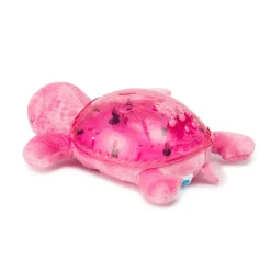 Veilleuse bébé projection plafond musicale tortue tranquille pink - rechargeable