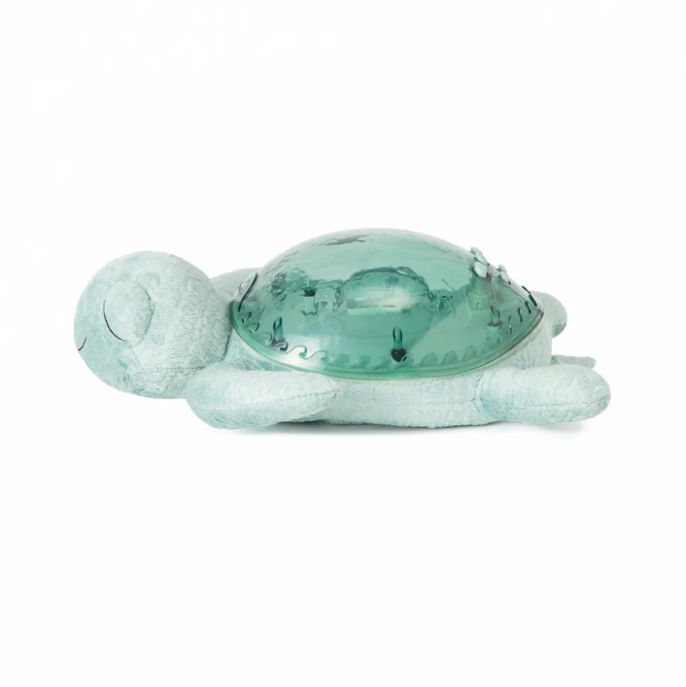 Veilleuse bébé projection plafond musicale tortue tranquille verte - rechargeable