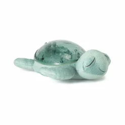 Veilleuse bébé projection plafond musicale tortue tranquille verte - rechargeable
