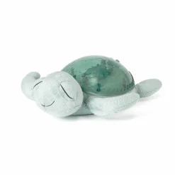 Veilleuse bébé projection plafond musicale tortue tranquille verte - rechargeable