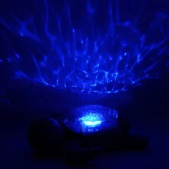 Veilleuse bébé projection plafond musicale tortue tranquille océan - rechargeable