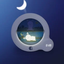 Veilleuse bébé réveil kid sleep essential blanc
