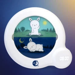 Veilleuse bébé réveil kid sleep essential blanc