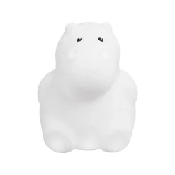 Veilleuse bébé silicone bluetooth hippo