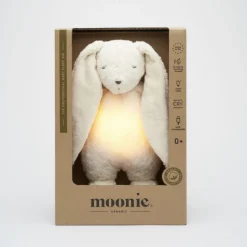 Veilleuse lapin nature bio avec sons & lumières blanc polaire