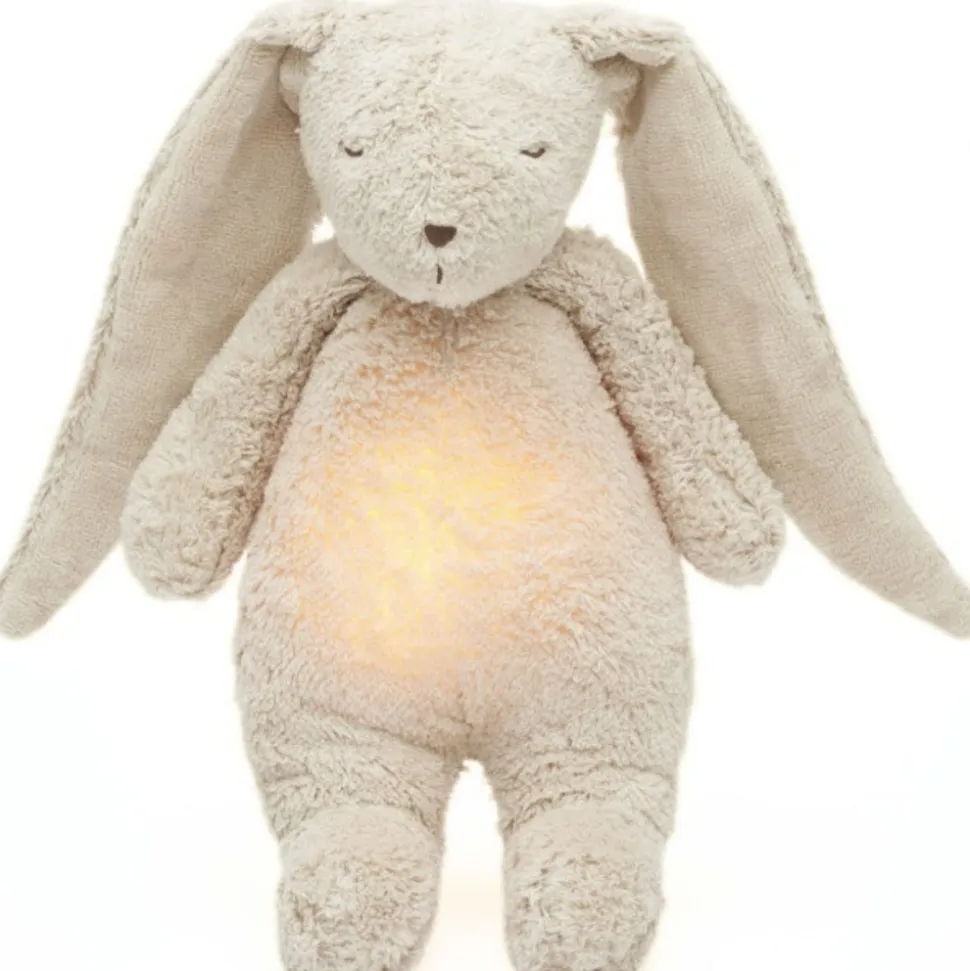 Veilleuse lapin nature bio avec sons & lumières sable