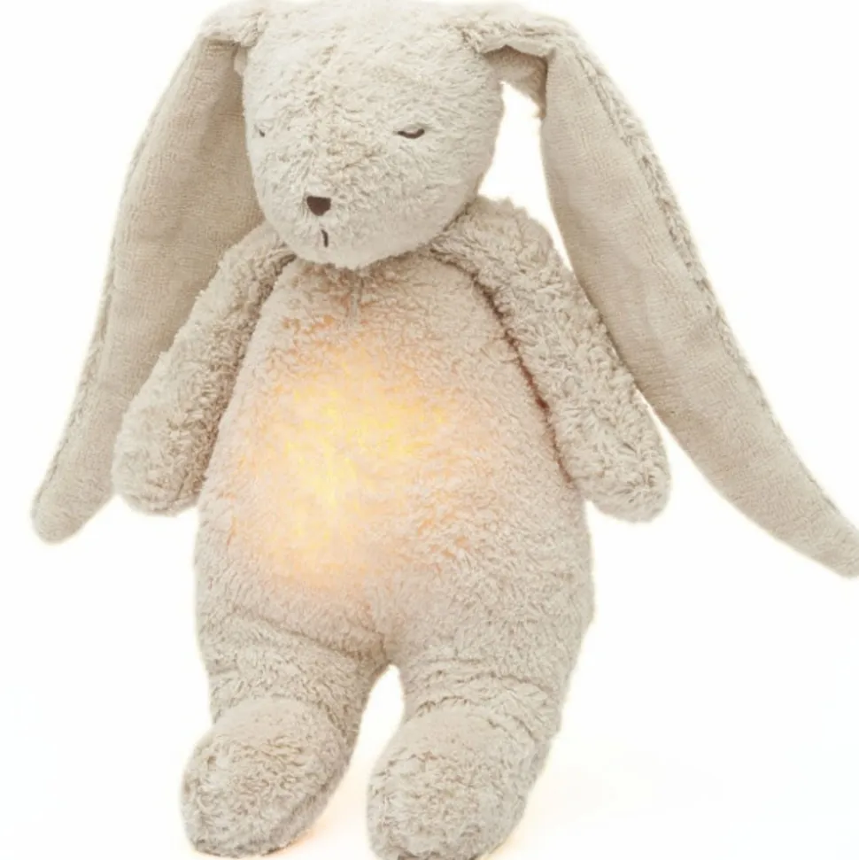 Veilleuse lapin nature bio avec sons & lumières sable