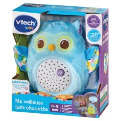 Veilleuse ma lumi chouette bleu