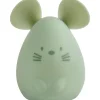 Veilleuse médium souris verte 12cm  silicone