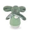 Veilleuse musicale culbuto lapin doudou vert sauge