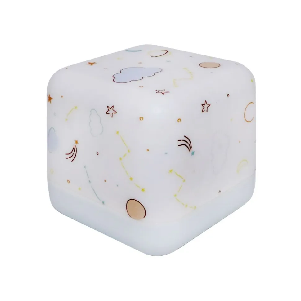 Veilleuse nomade bébé cube b espace