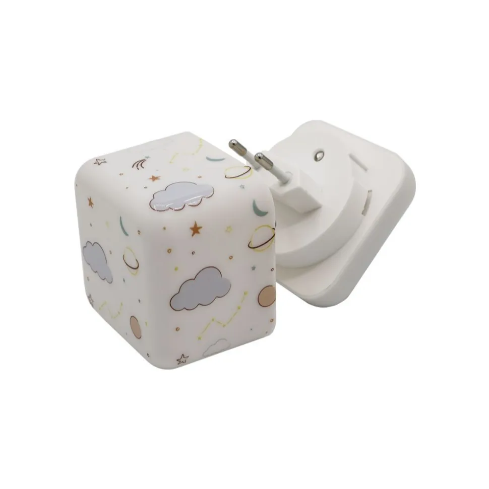 Veilleuse nomade bébé cube b espace