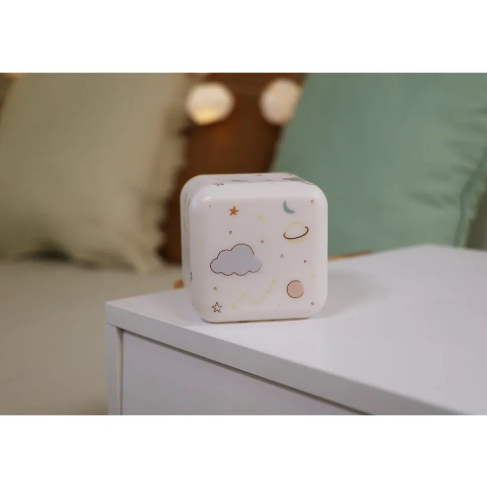 Veilleuse nomade bébé cube b espace