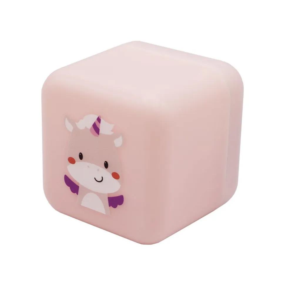 Veilleuse nomade bébé cube b lily la licorne