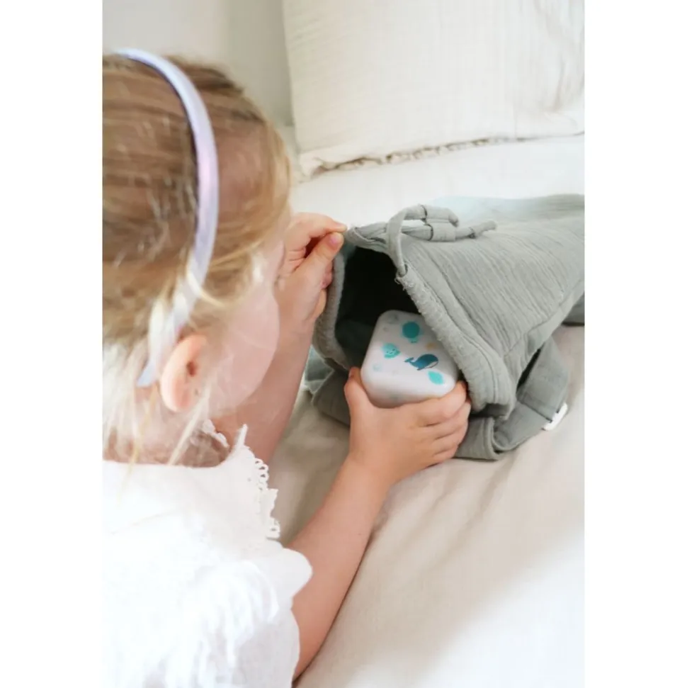 Veilleuse nomade bébé cube b océan