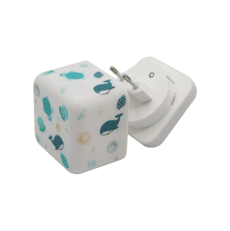 Veilleuse nomade bébé cube b océan