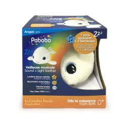 Veilleuse peluche bruits blancs béluga