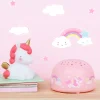 Veilleuse projecteur d’étoiles enfant licorne