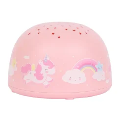 Veilleuse projecteur d’étoiles enfant licorne