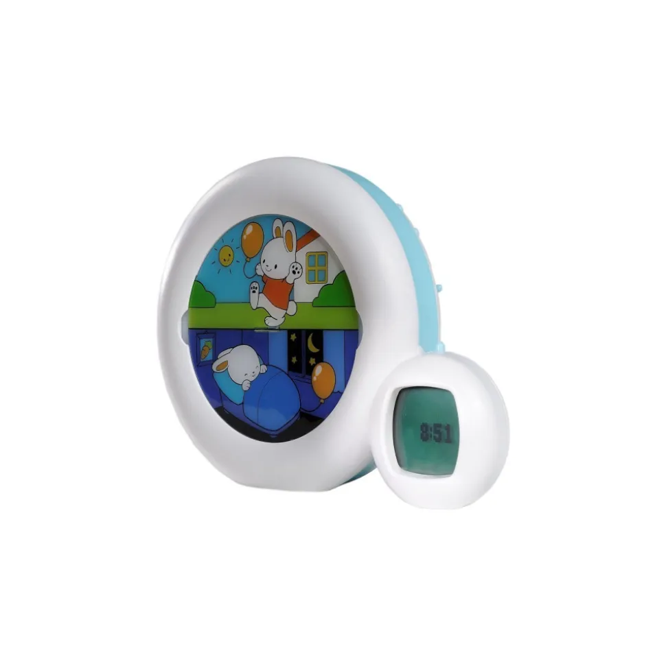 Veilleuse réveil bébé musicale évolutive moon blanc