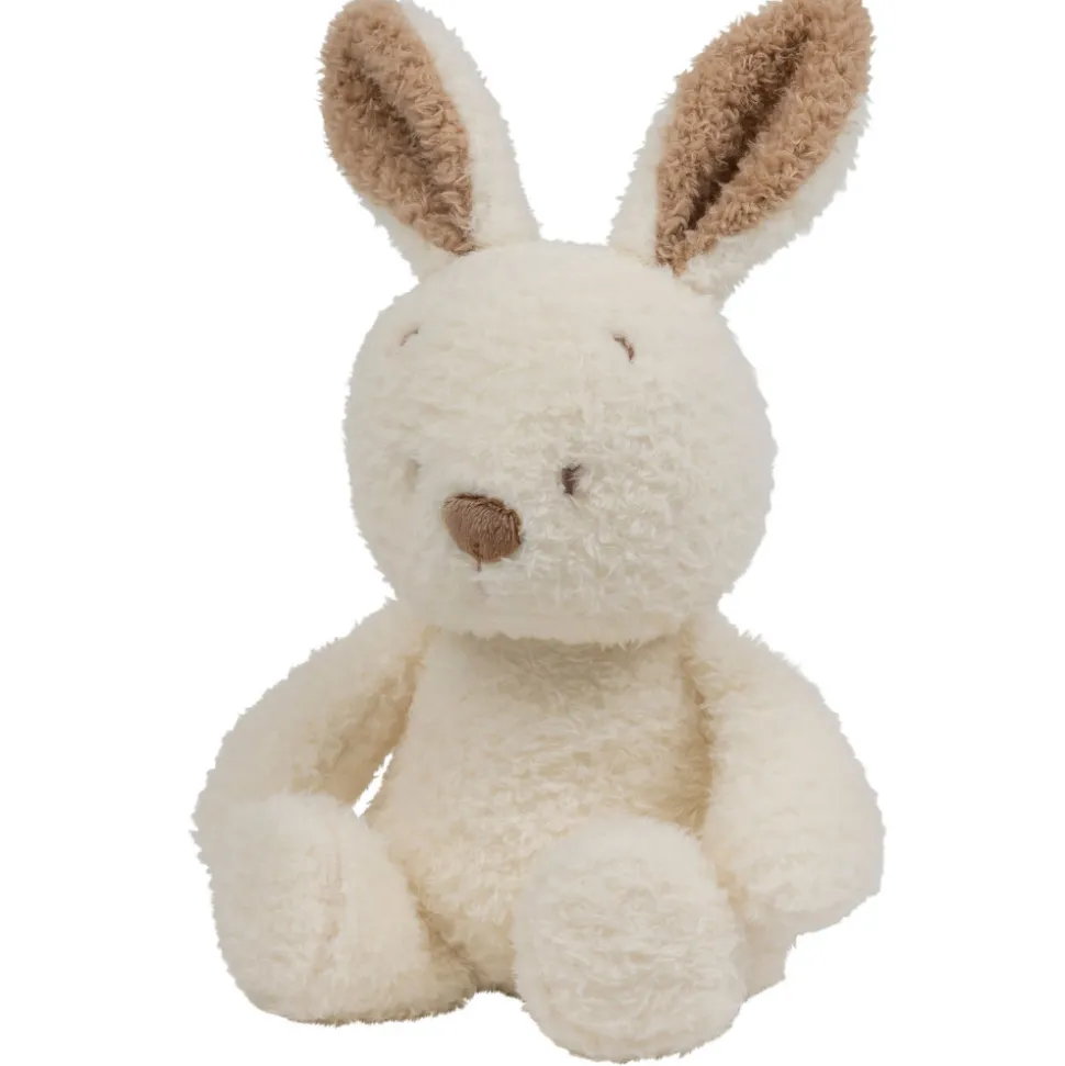 Veilleuse sleepy peluche lapin bouclette ecru