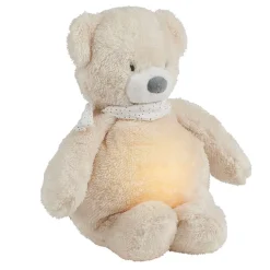 Veilleuse sleepy peluche ours beige
