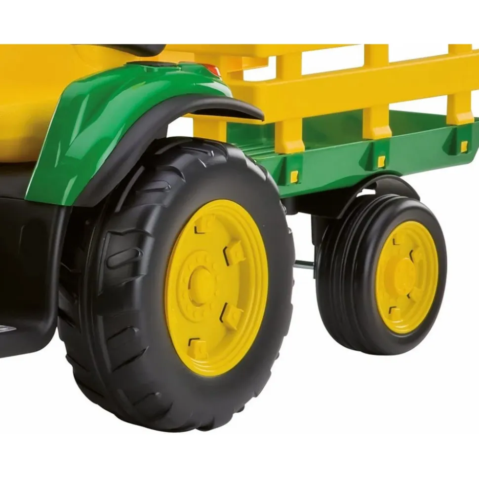 Véhicule tracteur enfant électrique john deere ground force 12v