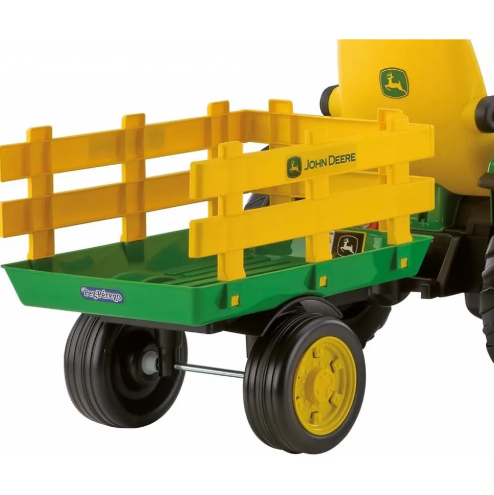 Véhicule tracteur enfant électrique john deere ground force 12v