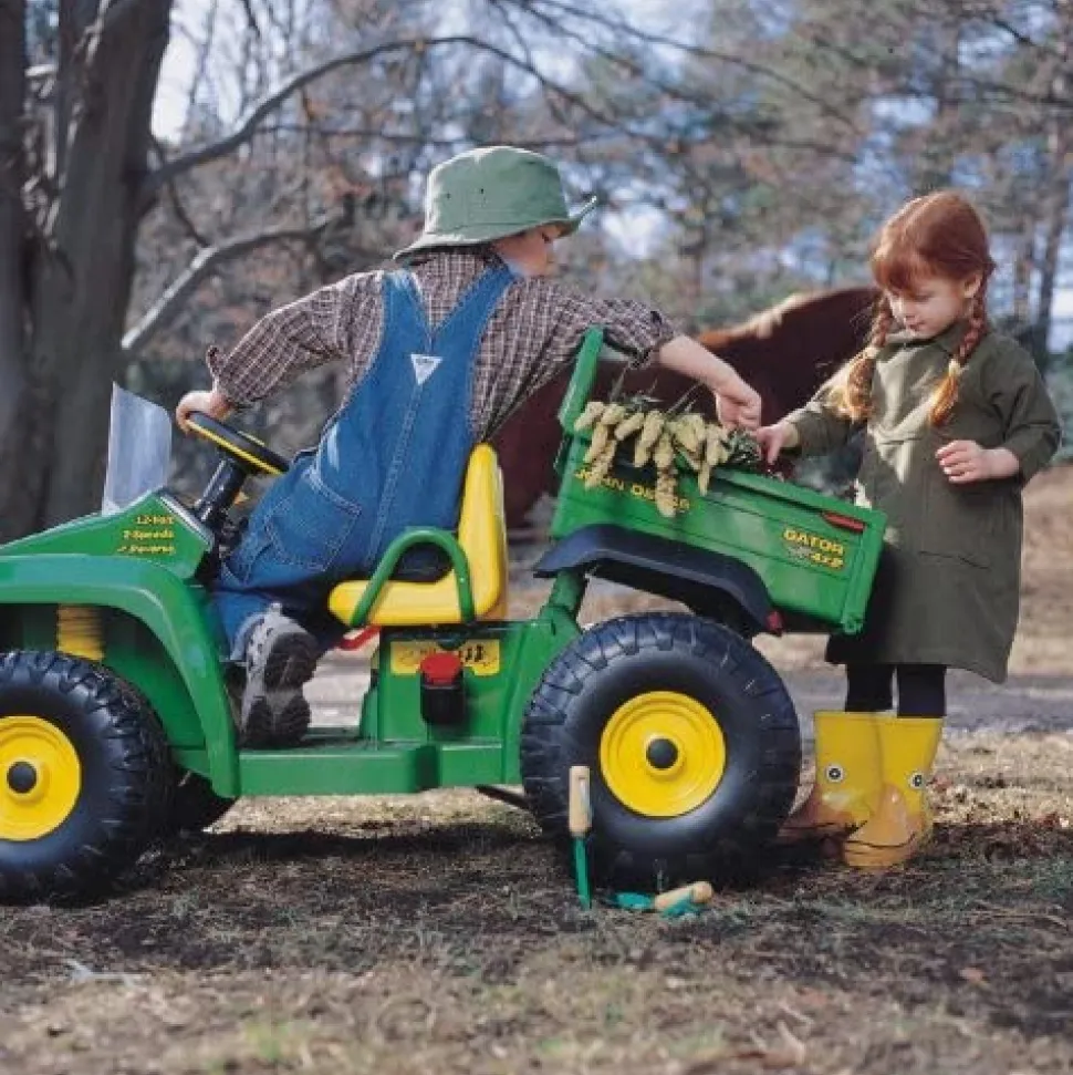Véhicule tracteur enfant électrique john deere gator 12v