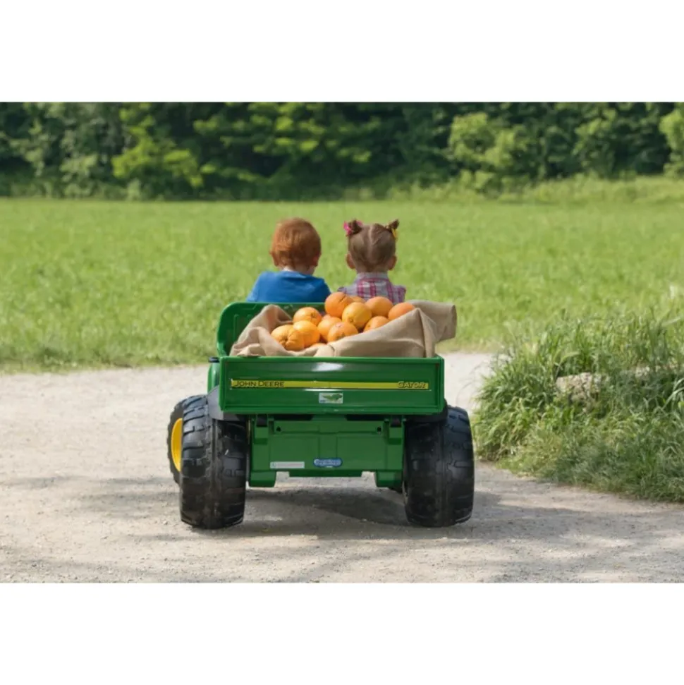 Véhicule tracteur enfant électrique john deere gator 12v