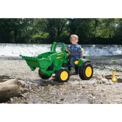 Véhicule tracteur électrique john deere loader 12v