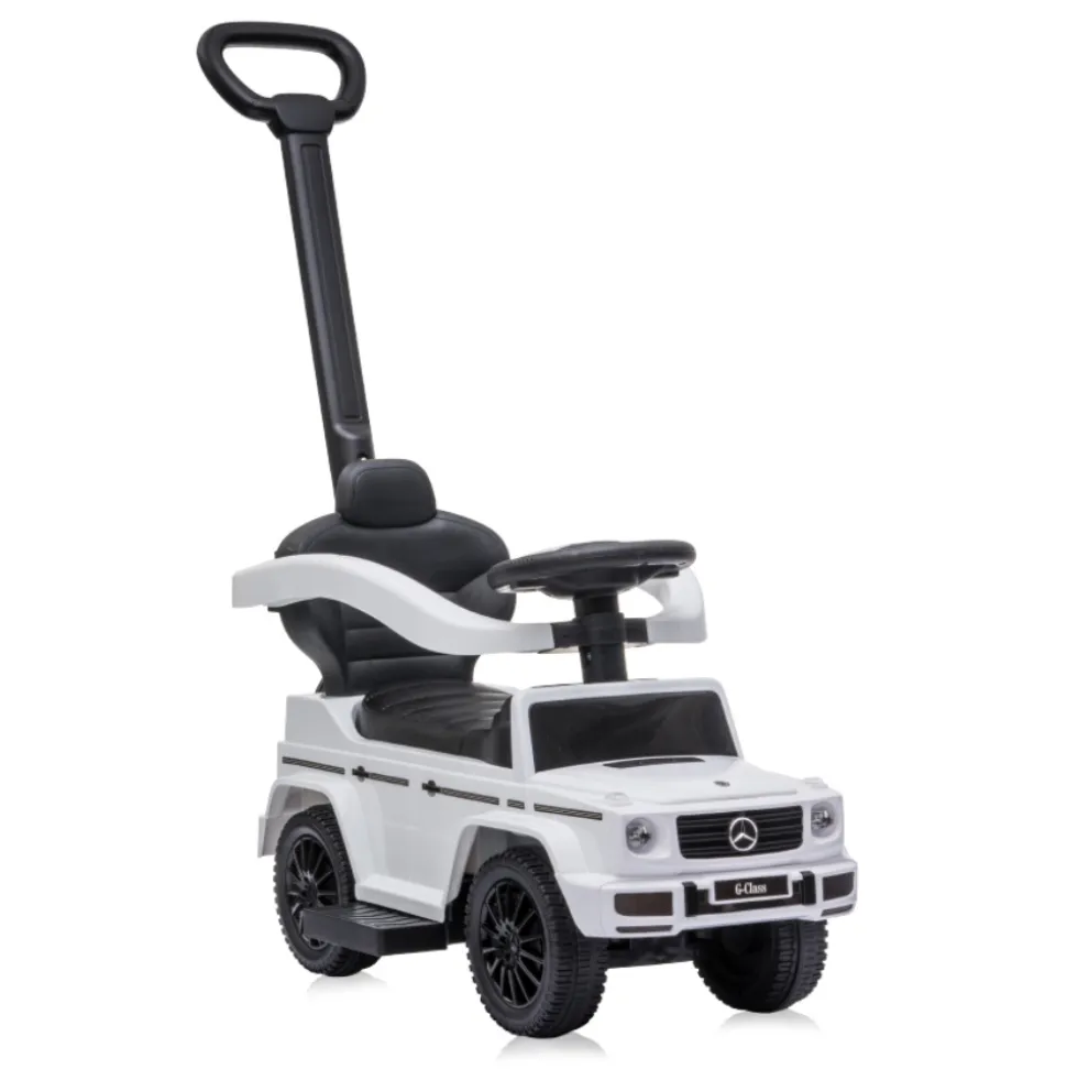 Voiture à pousser mercedes-benz blanc