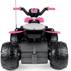Voiture quad électrique t-rex 330 w 12v rose