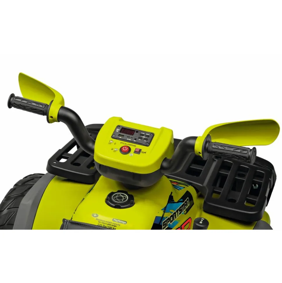 Voiture 4x4 électrique polaris sportman pro citrus