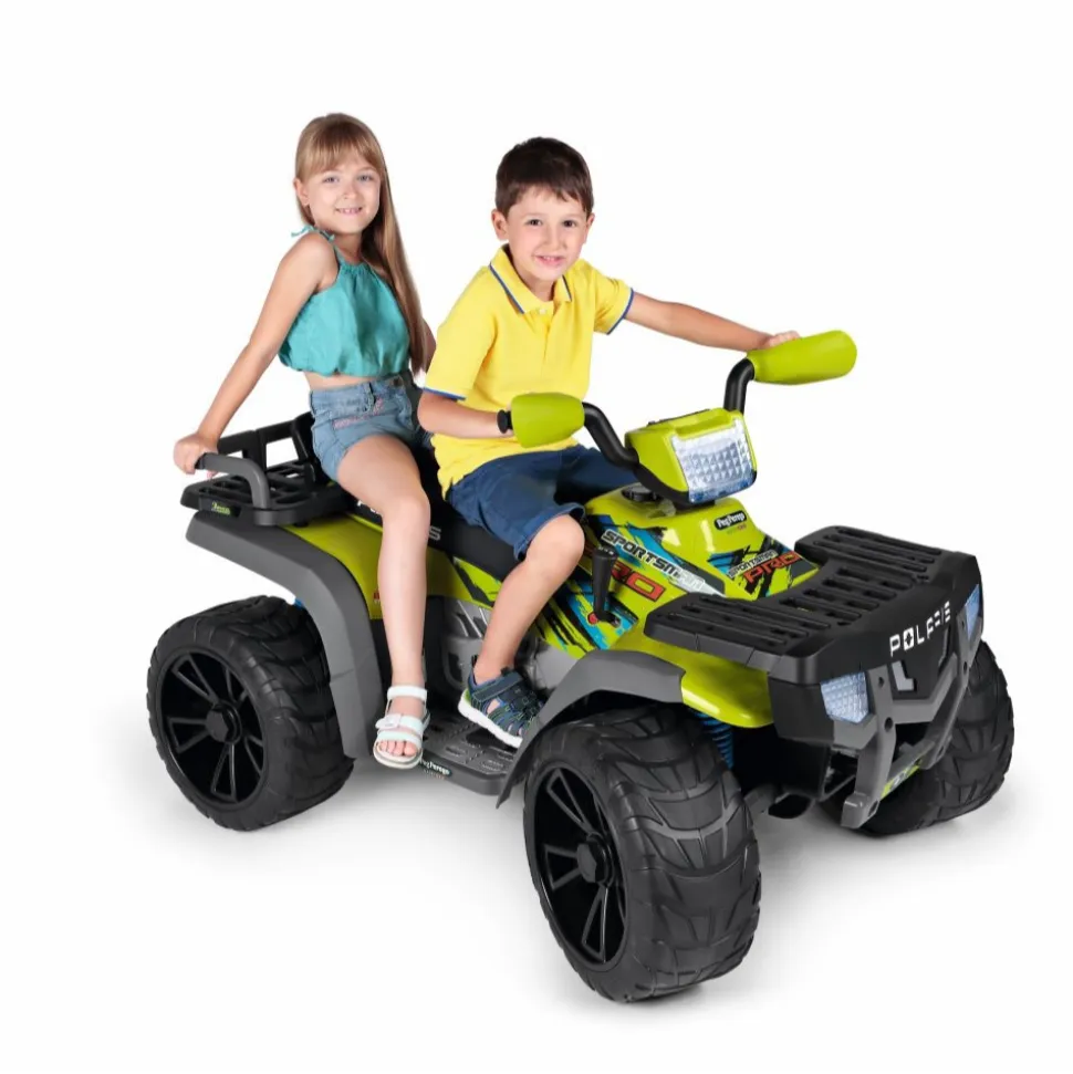 Voiture 4x4 électrique polaris sportman pro citrus