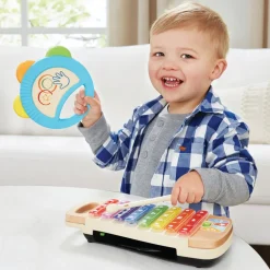 Xylophone et tambourin lumi magique