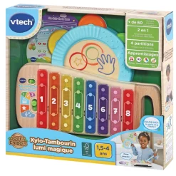 Xylophone et tambourin lumi magique
