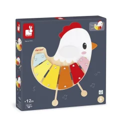 Xylophone pour enfant poulette